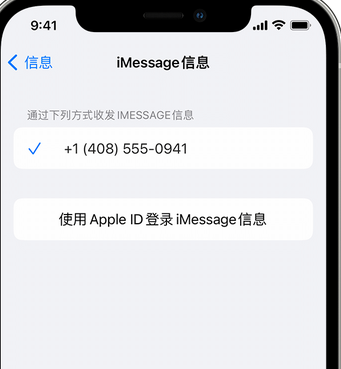 五台apple维修iPhone上无法正常发送iMessage信息 