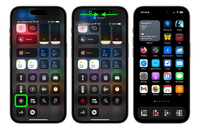 五台苹果手机维修分享iPhone14录屏如何隐藏灵动岛和红色指示器 