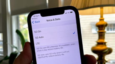 五台苹果手机维修分享iPhone 12如何打开或关闭5G网络 